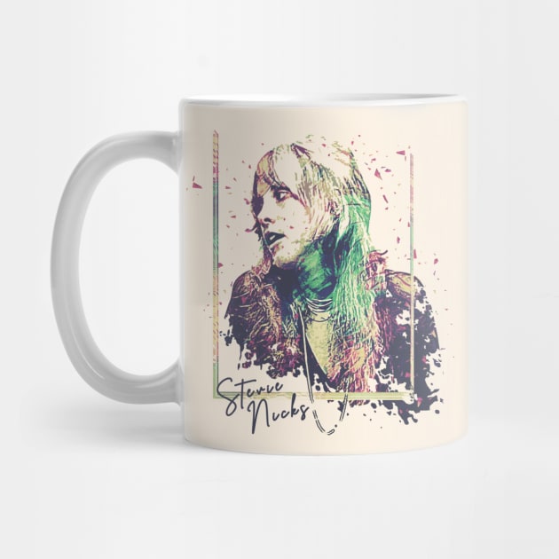 Stevie Nicks The Broken Frame Retro Fan Art by VintageMimi